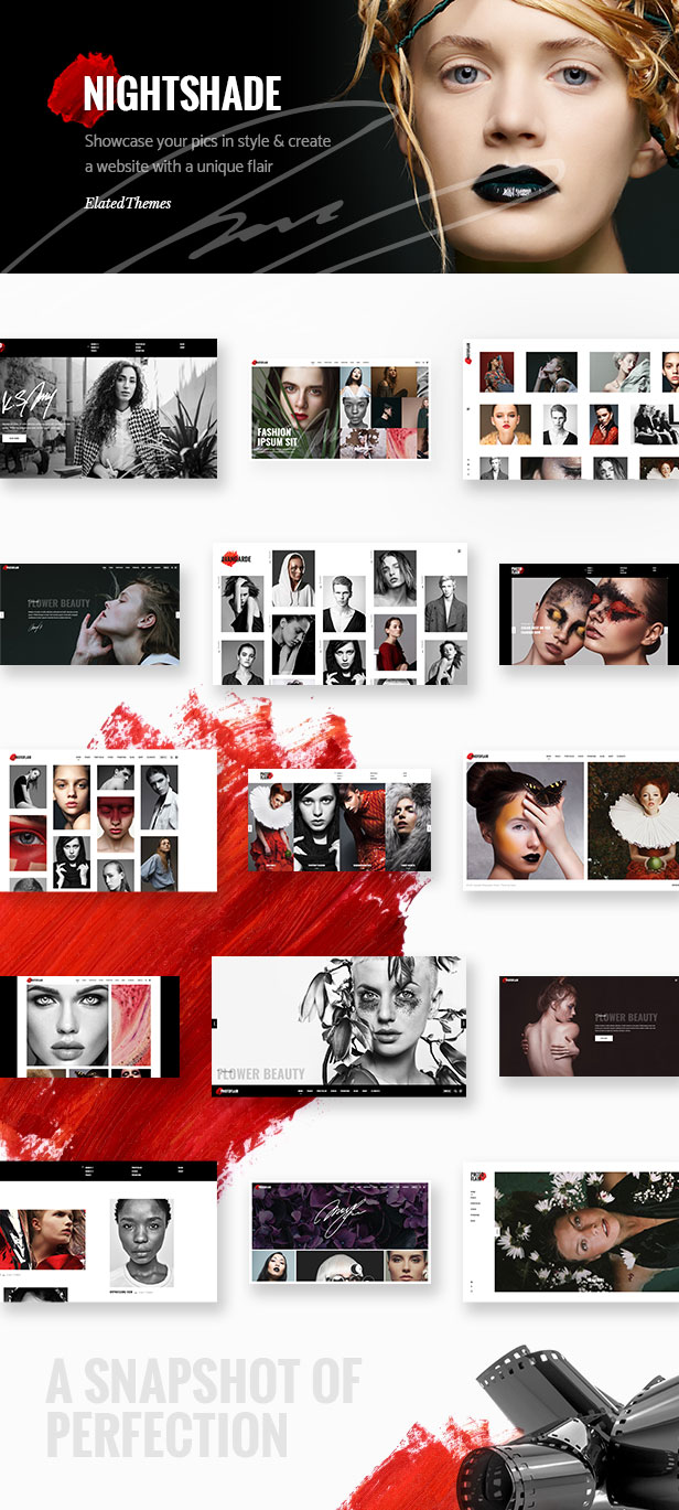 Nightshade - Photography Portfolio Theme - 1